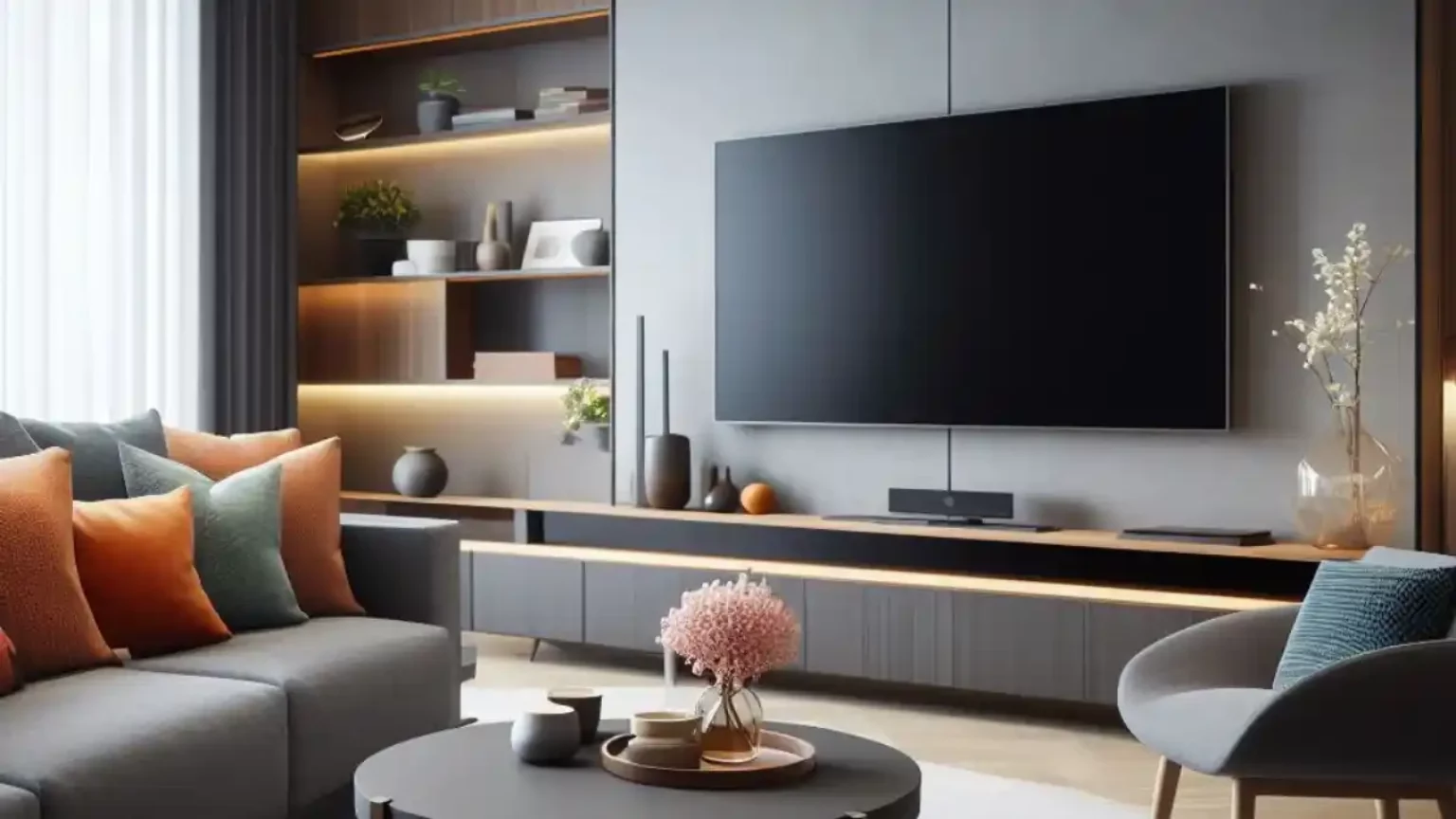 Qual altura ideal da TV na parede