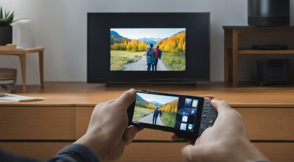 conectar celular na TV com cartão de memória