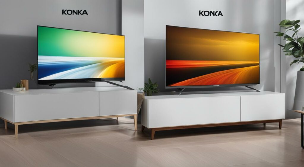 vantagens e desvantagens televisão Konka